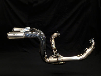 DUCATI PANIGALE 1199, 1299, 1299 S VANDEMON TITANIUM EXHAUST SYSTEM 2011-19