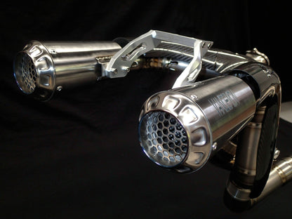 DUCATI PANIGALE 1199, 1299, 1299 S VANDEMON TITANIUM EXHAUST SYSTEM 2011-19